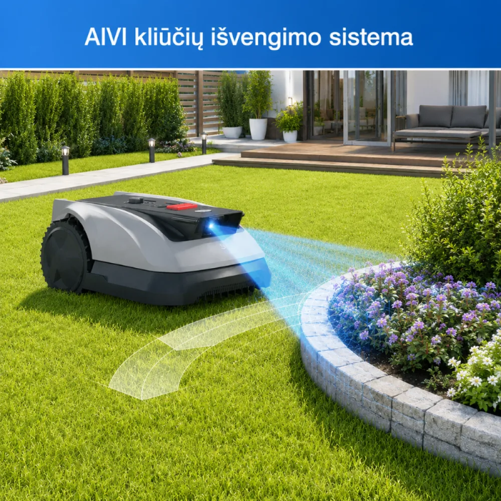 Ecovacs GOAT O800 RTK zāles pļāvējs robots