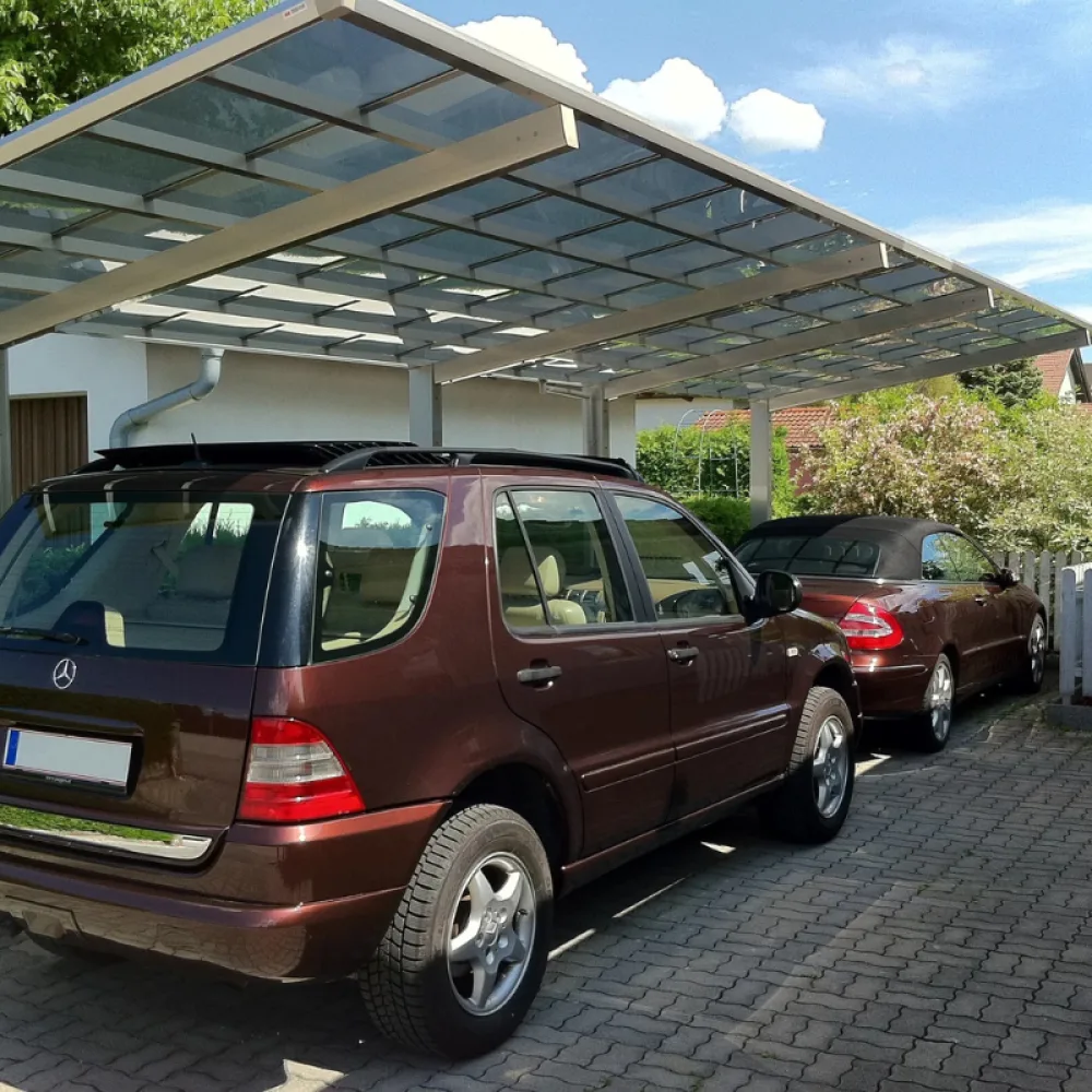 LINEA divvietīga auto nojume, Y versija