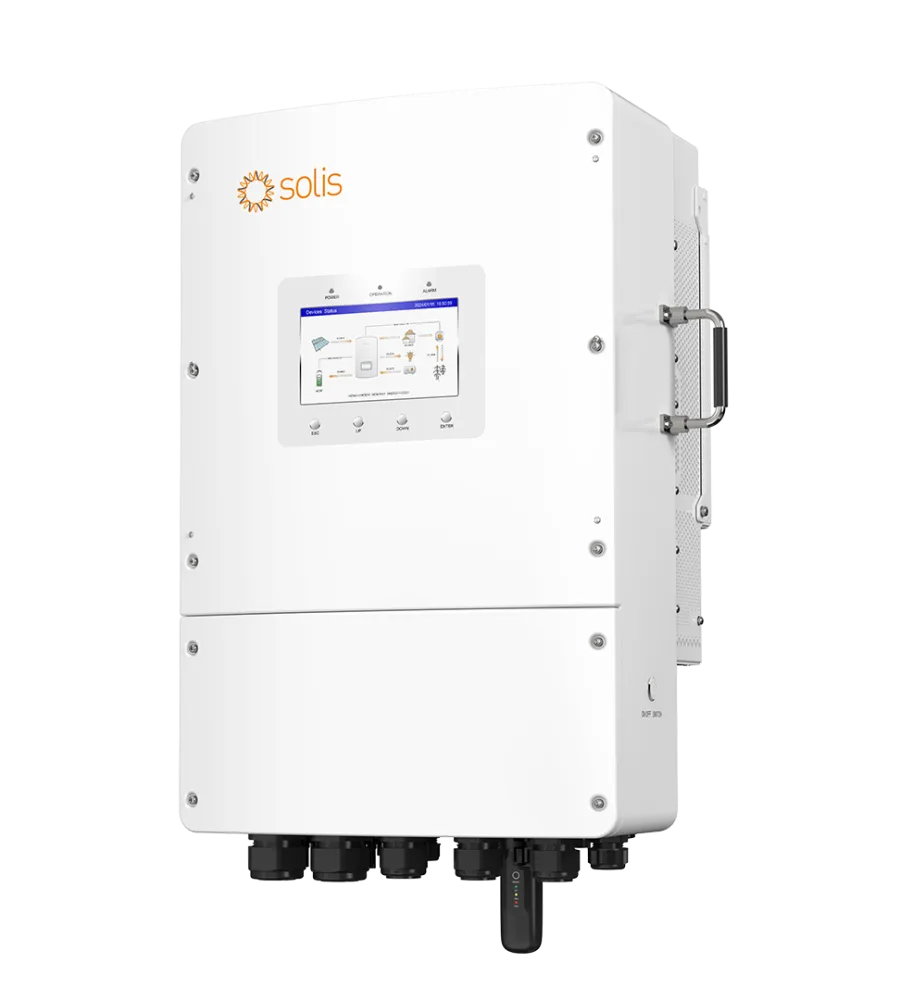 Гибридный инвертор Solis S6-EH3P10K02-NV-YD-L, 10 кВт