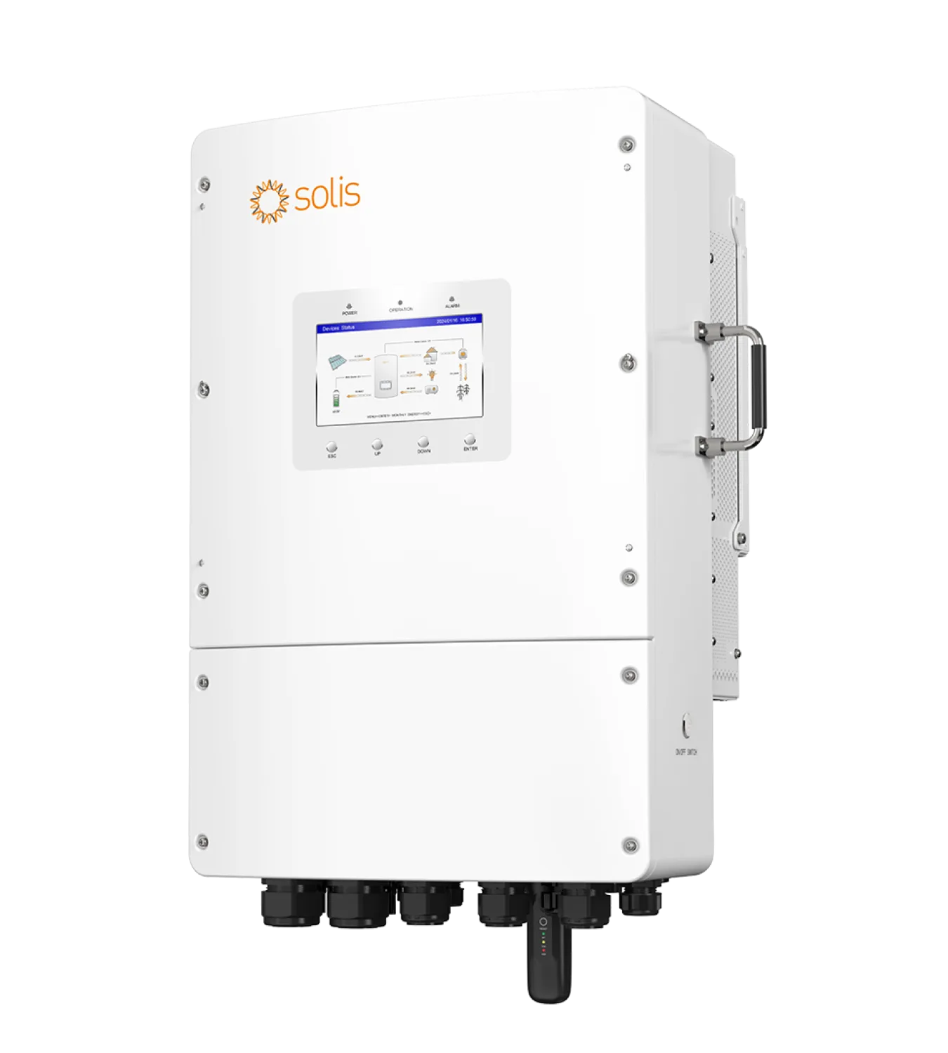 Гибридный инвертор Solis S6-EH3P10K02-NV-YD-L, 10 кВт