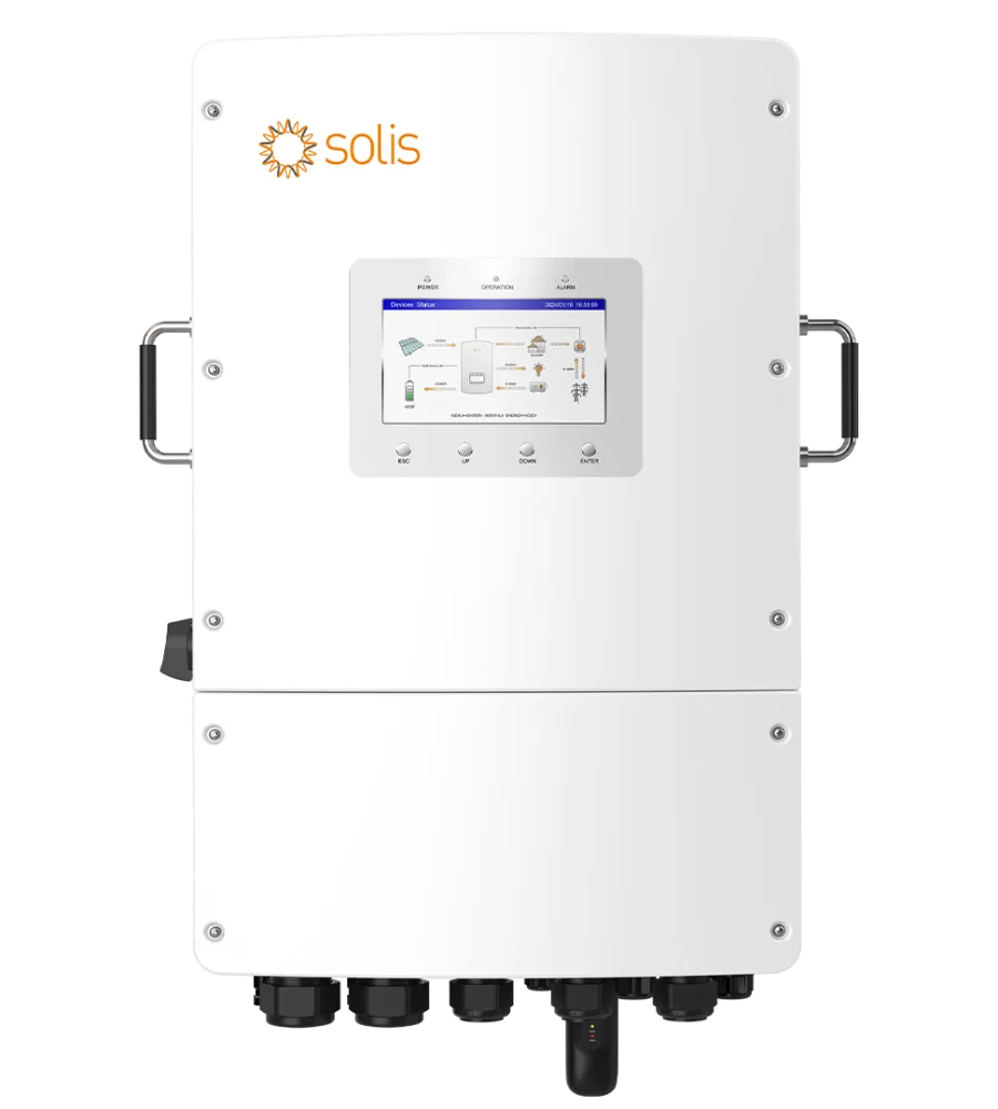 Solis S6-EH3P15K02-NV-YD-L 15 kW trīsfāžu hibrīda invertors