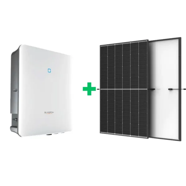 8 kW Sungrow + Trina saules elektrostacijas aprīkojuma komplekts