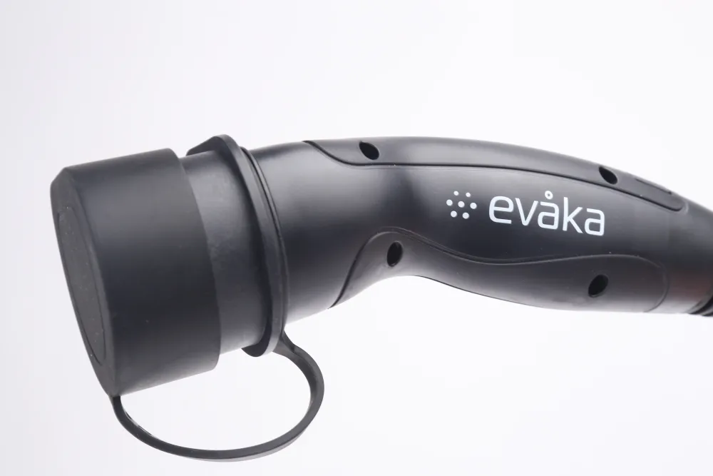 Evåka Type 2–Type 2 uzlādes kabelis, 22 kW, 32 A, 5 m