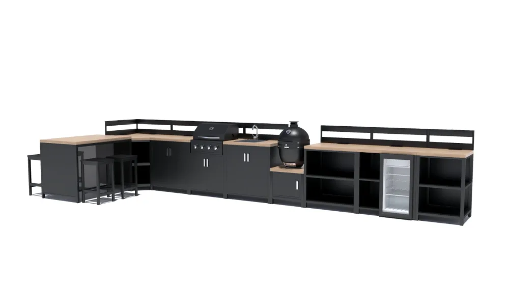 MILAN M3 modulāra āra virtuve ar grilu