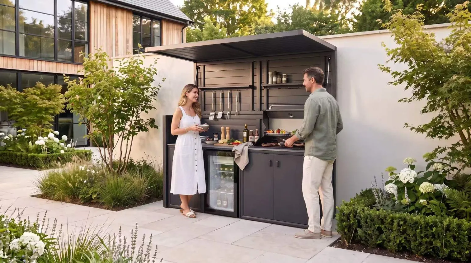 MILAN M3 modulāra āra virtuve ar grilu