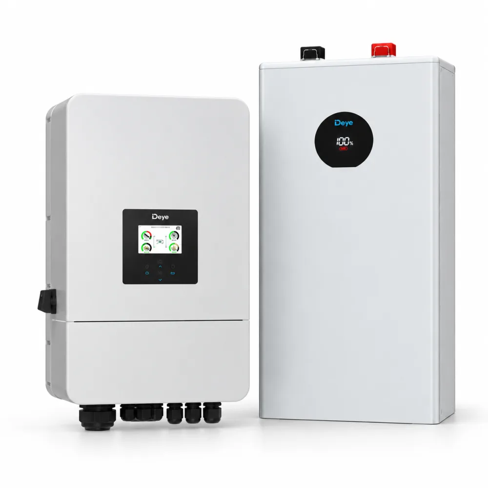 Deye komplekts LV 12 kW hibrīda invertors + 16 kWh akumulators